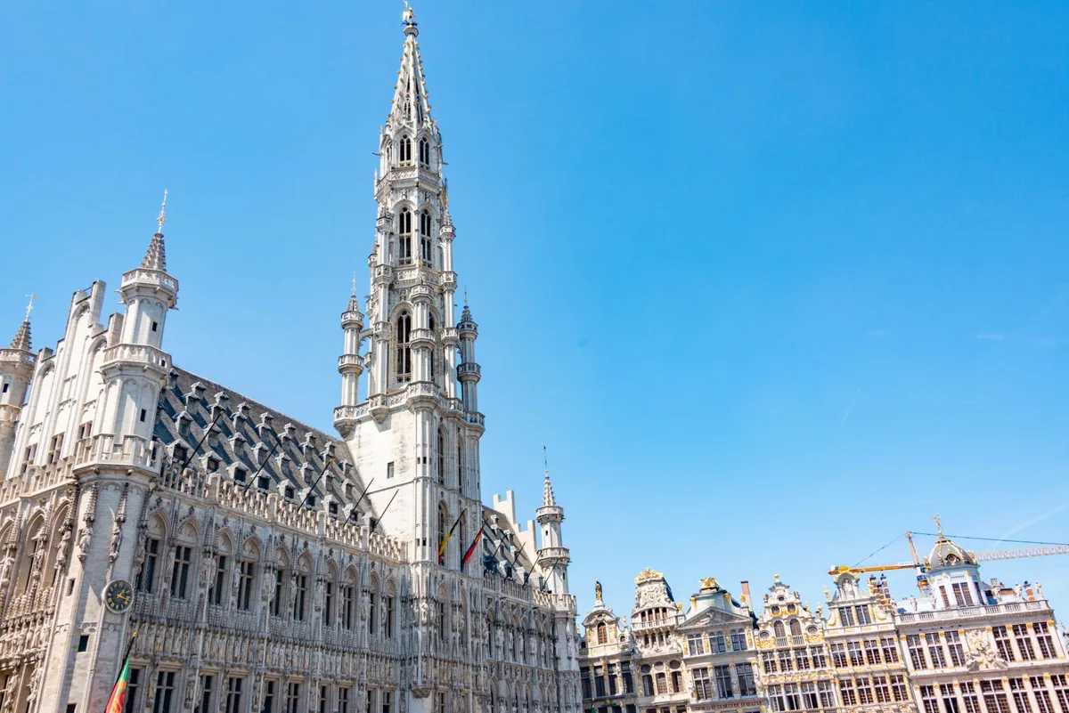 Brussels Town Hall on the Grand Place