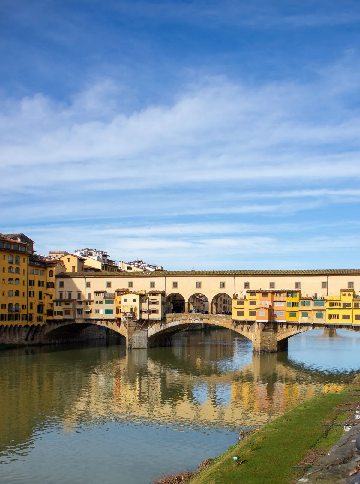 Ponte Vecchio over the Arno in Florence