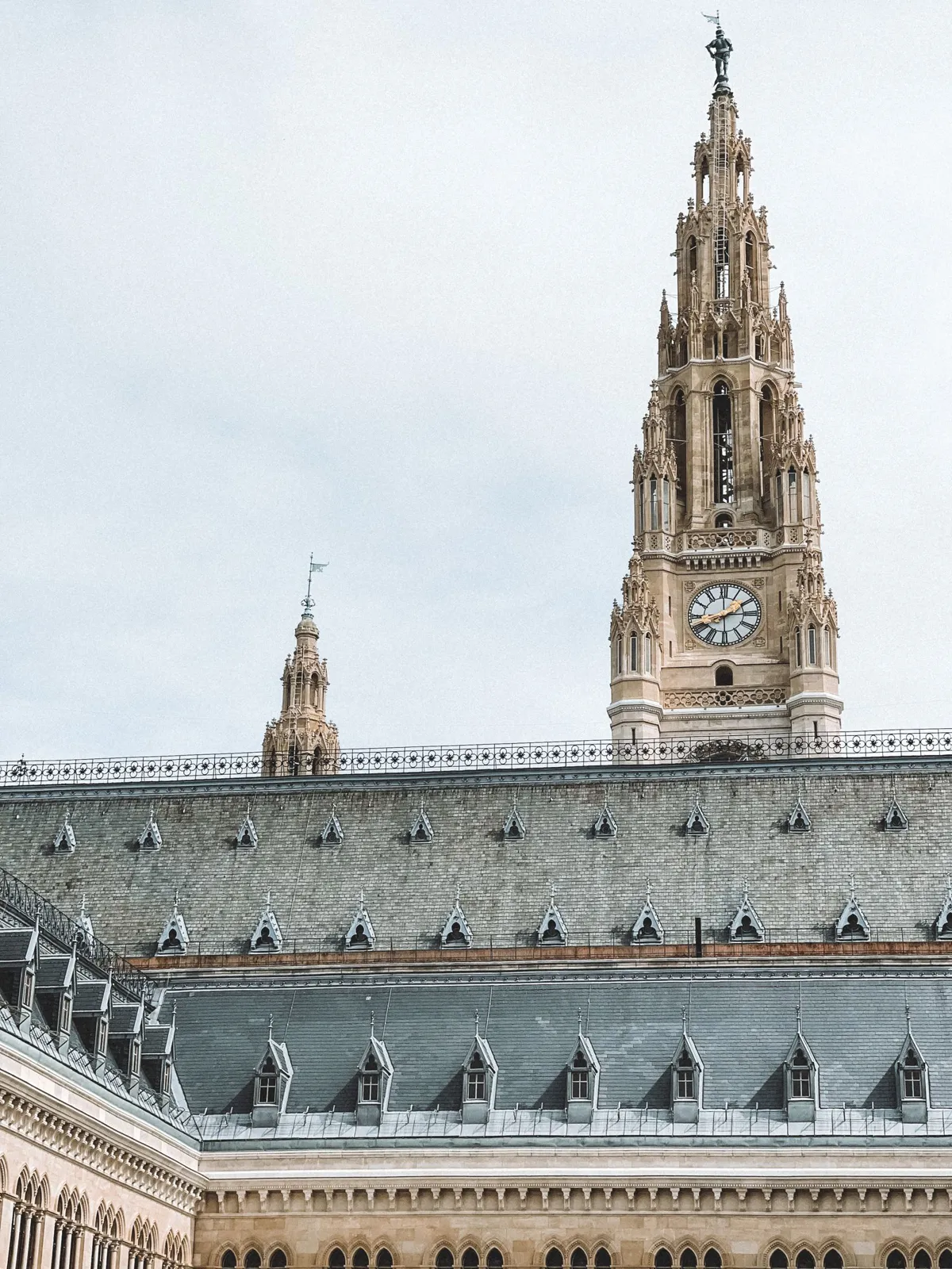 Vienna City Hall tower